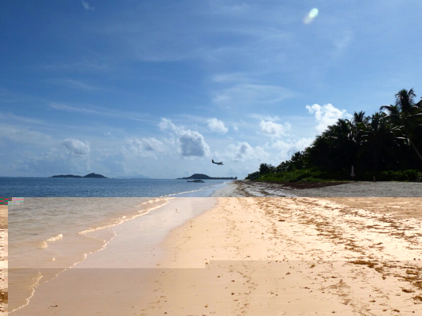 Kurz vor der Black Pearl Farm und Flughafen